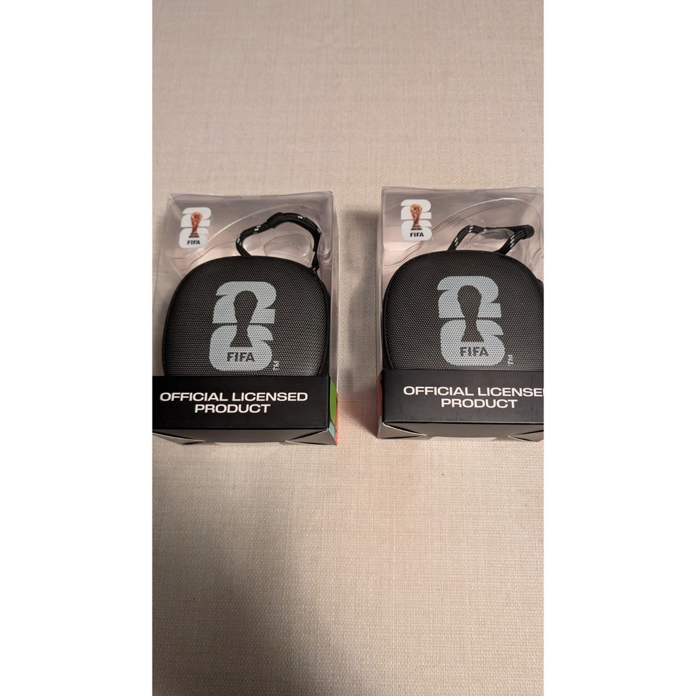 Pair of FIFA Wireless Speakers Black Official Licensed Product